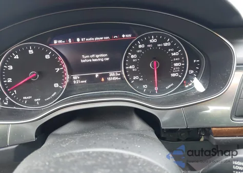 2016 Audi A6 3.0T Premium Plus from USA, damaged, VIN WAUFGAFC4GN118897